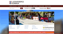 Desktop Screenshot of ljusnarsberg.se